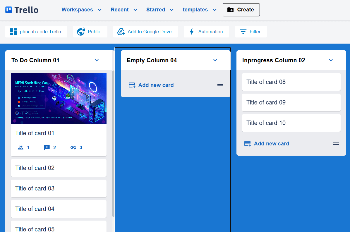 Đồ án Trello Web